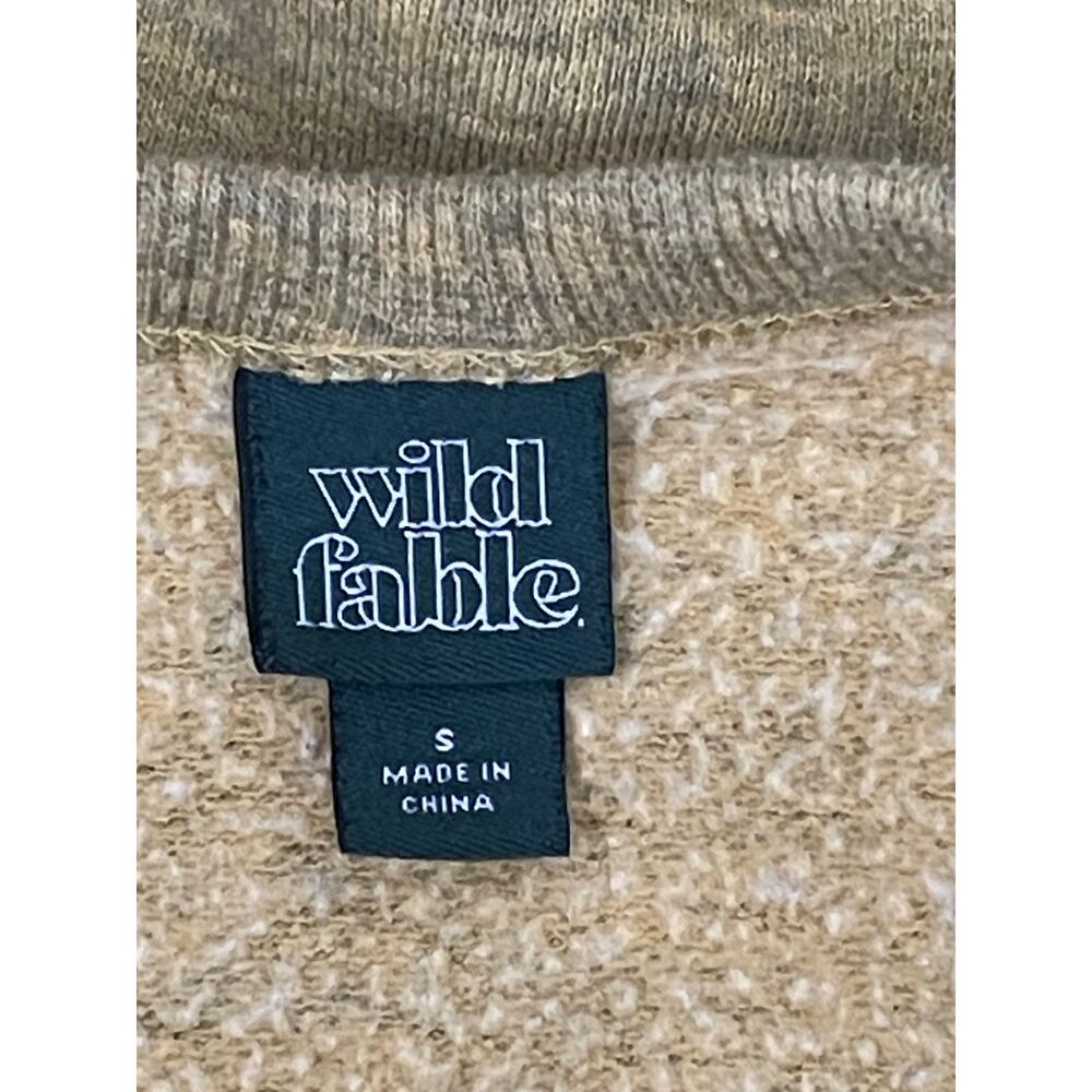 Woman’s Wild Fable Crop Sweatshirt Size Small - Picture 3 of 5
